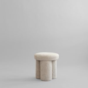 Taburet Big Foot Sheepskin Sandshell
