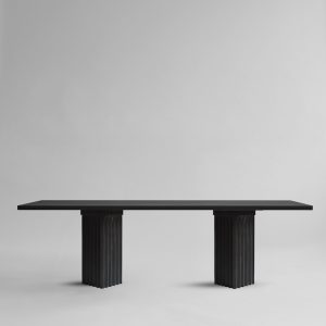 Masa dining Arc L250 cm Coffee Black Oak