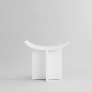 Taburet Brutus Bone White