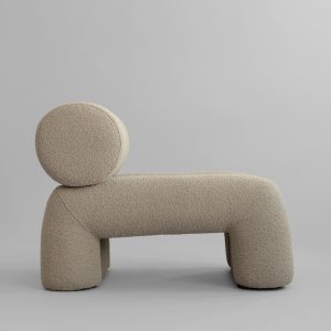 Scaun Foku Lounge Smoked Sand