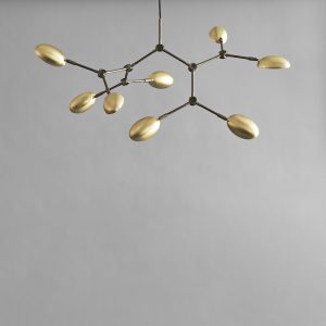 Candelabru Drop Mini Brass