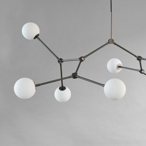 Candelabru Drop Bulp Grey