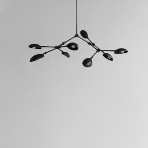 Candelabru Drop Mini Burned Black