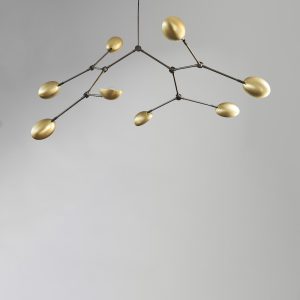 Candelabru Drop Brass