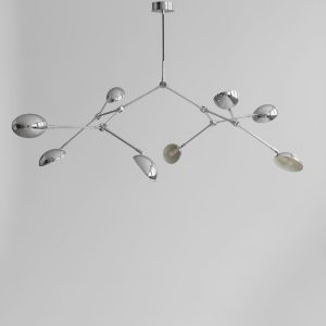 Candelabru Drop Chrome