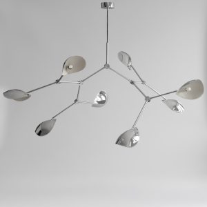 Candelabru Stingray Grande Chrome