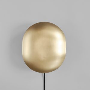 Aplica de perete Clam Brass