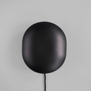 Aplica de perete Clam Burned Black