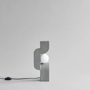 Lampa Sitting Man Mini Dark Grey