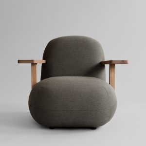 Fotoliu Toe Teak Stone Gray