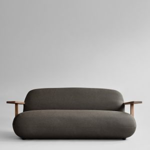 Sofa Toe Teak Stone Gray